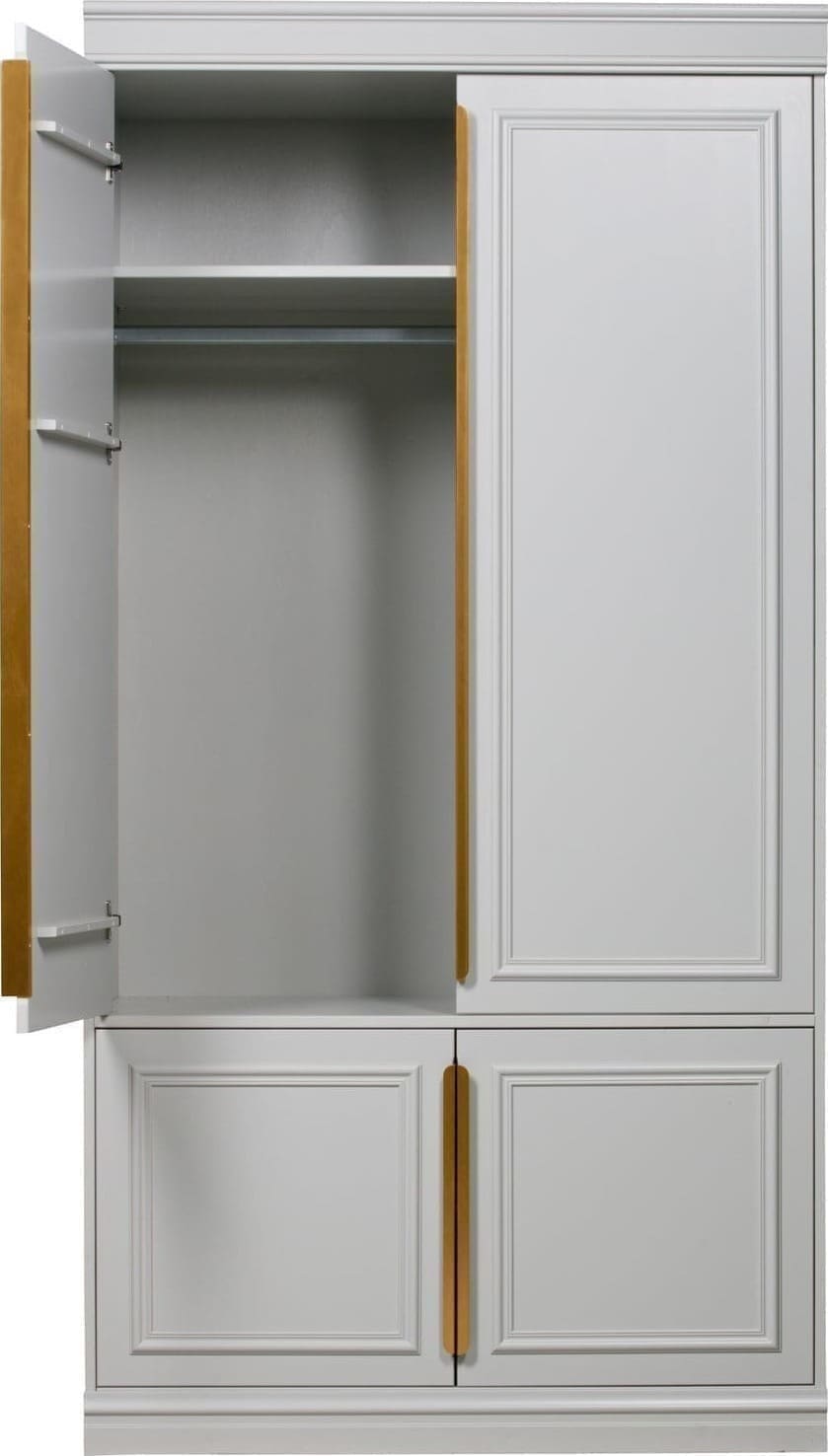 BePureHome Organize kast 62cm grenen mist Wit Linnenkast