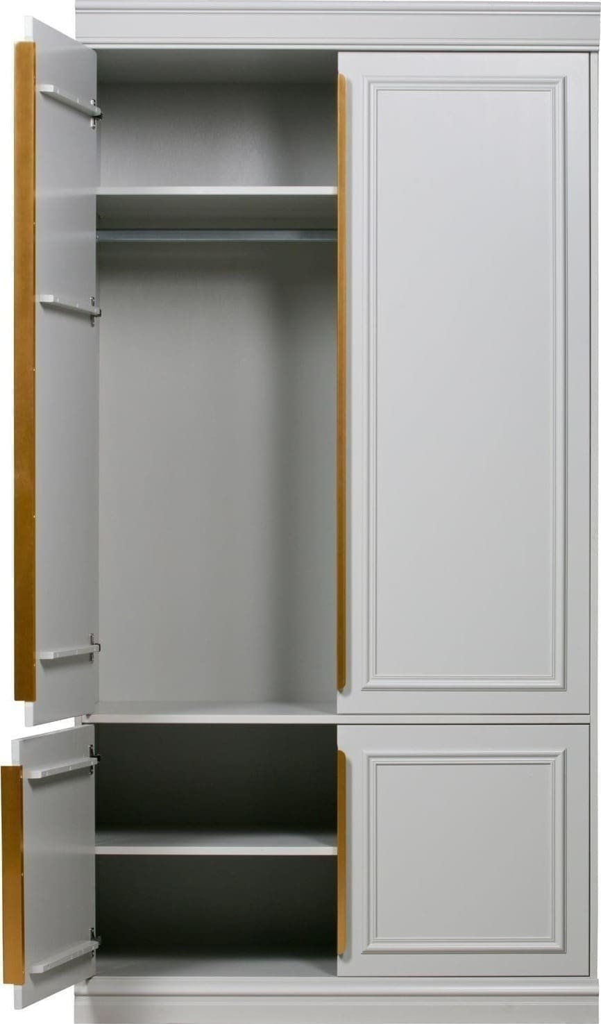 BePureHome Organize kast 62cm grenen mist Wit Linnenkast