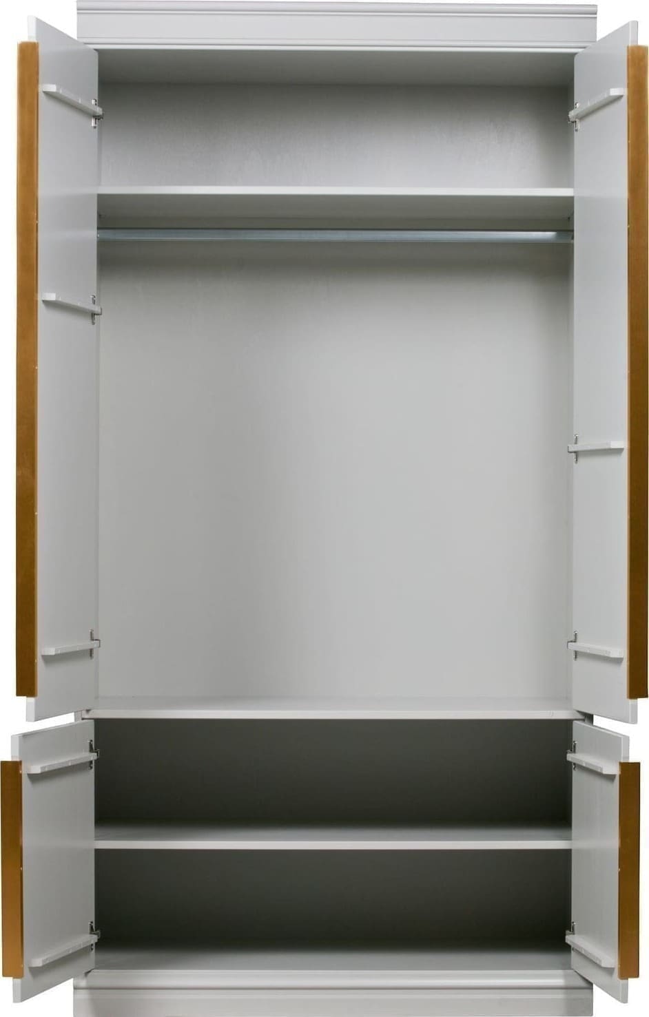 BePureHome Organize kast 62cm grenen mist Wit Linnenkast
