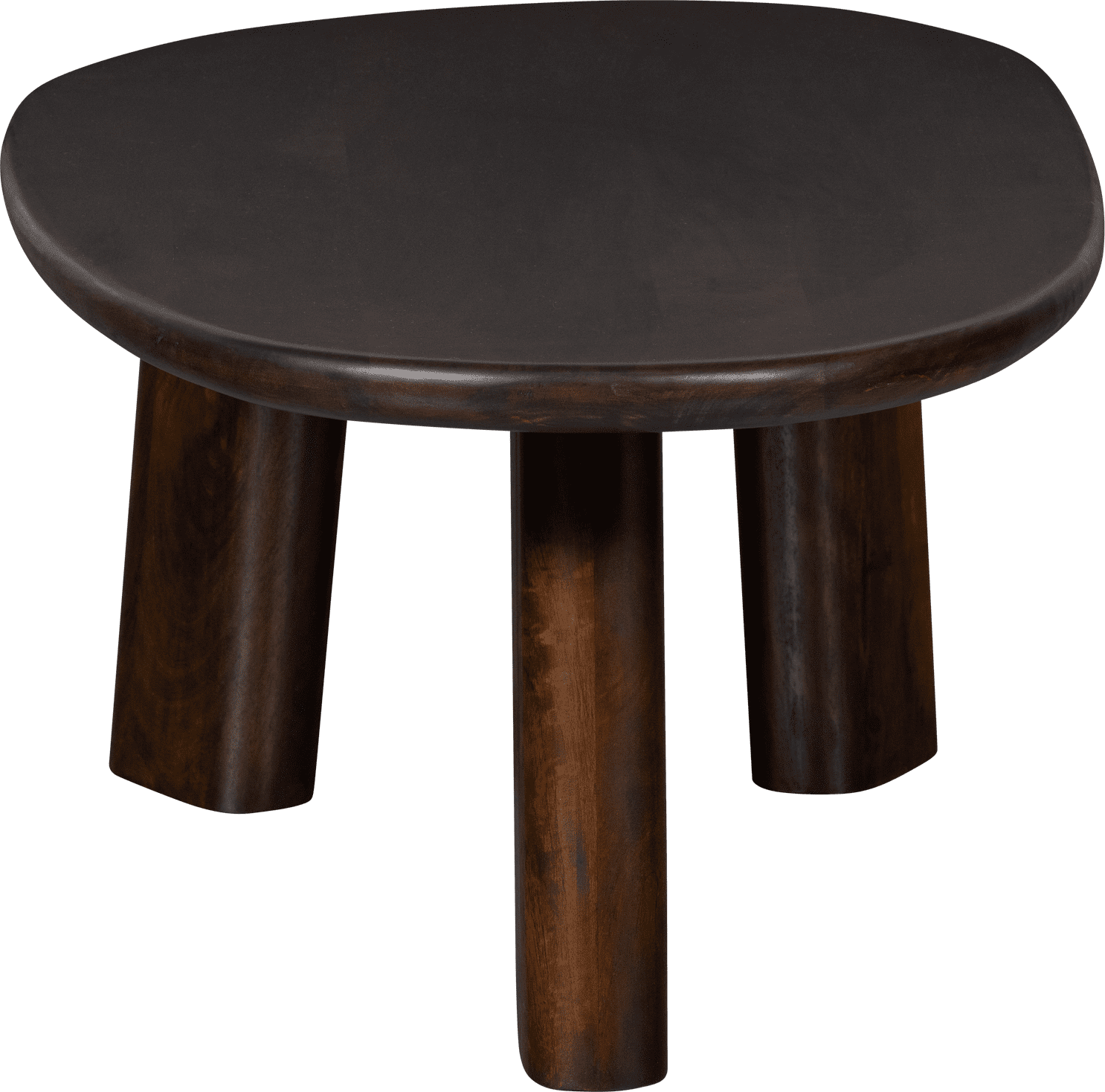 BePureHome Roundly salontafel mango hout walnoot Bruin Salontafel