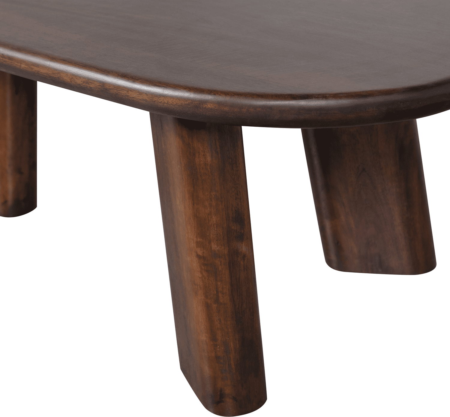 BePureHome Roundly salontafel mango hout walnoot Bruin Salontafel