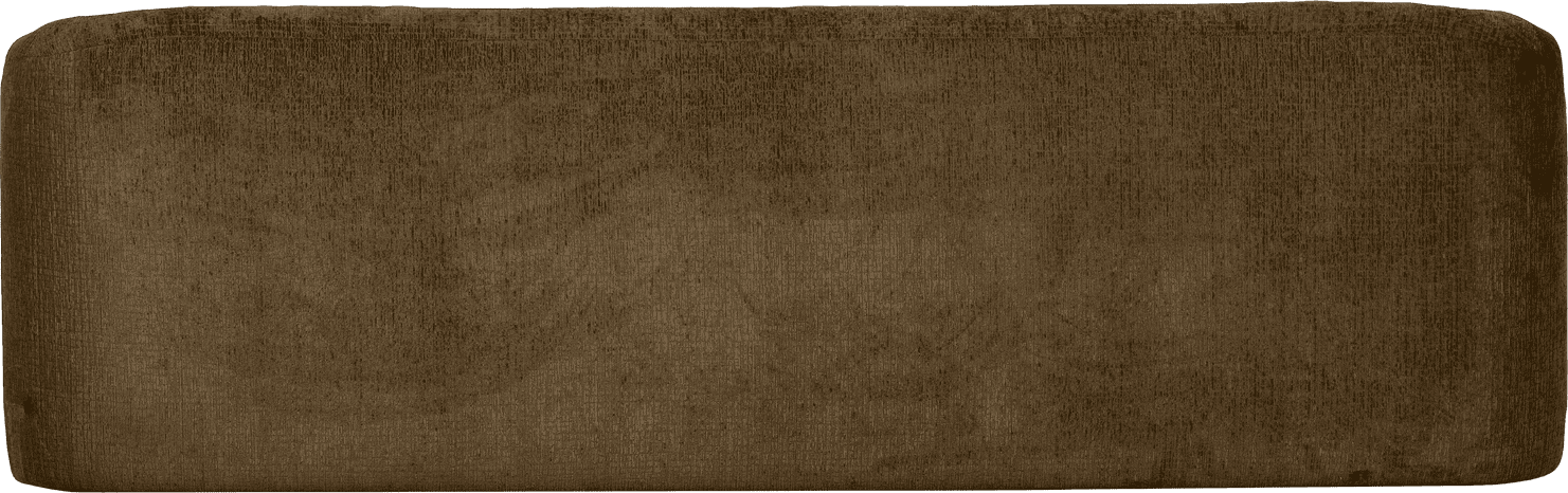 BePureHome Sloping 3-zitsbank structure velvet brass Messing 3-zitsbank