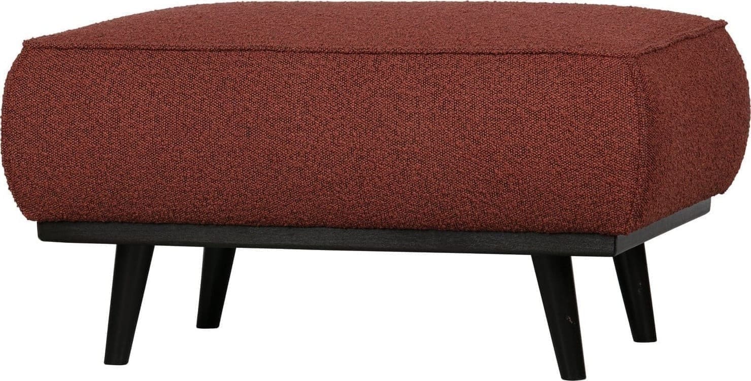 BePureHome Statement hocker boucle chestnut Paars Hocker