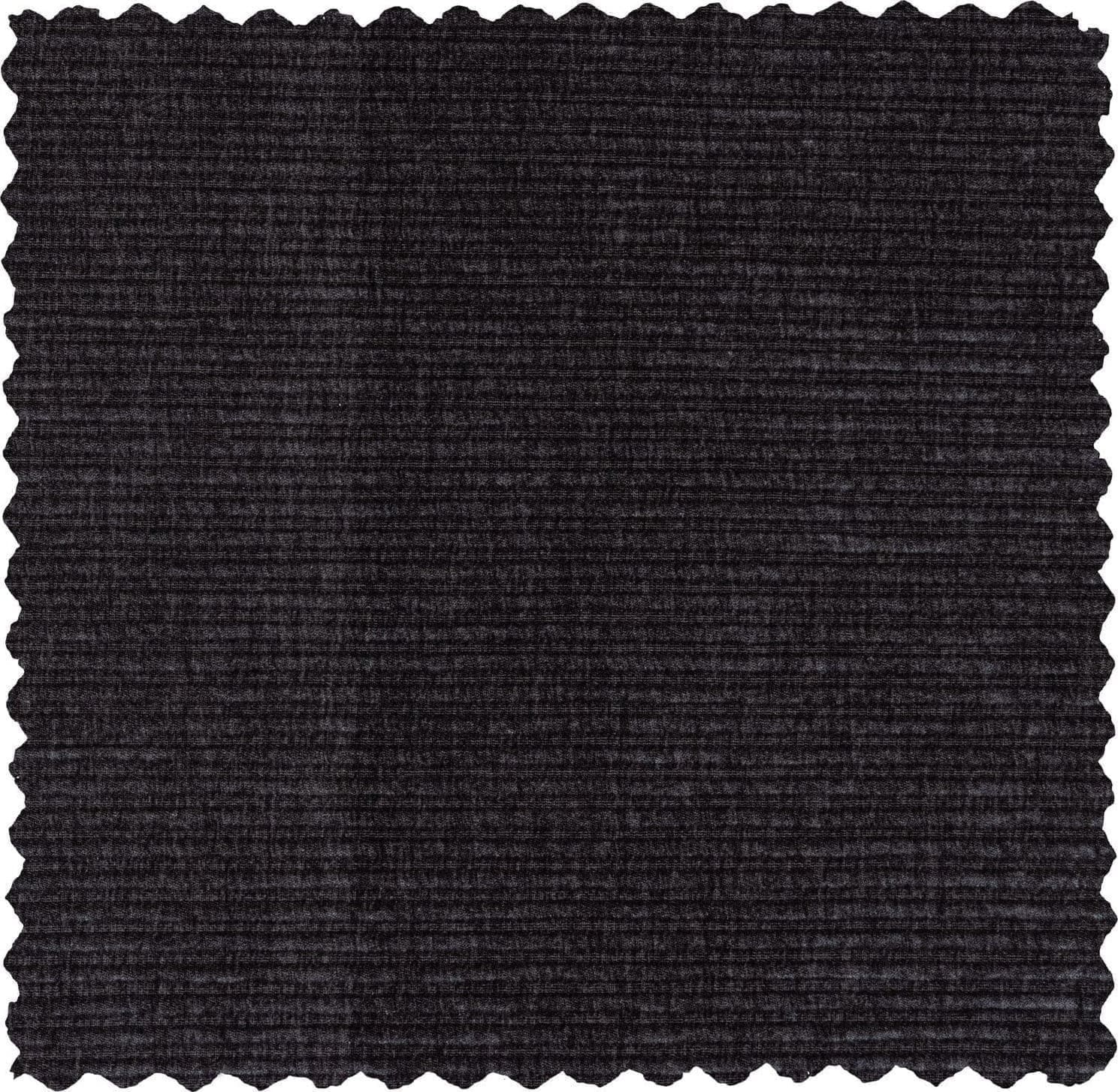 BePureHome Statement hocker brede platte rib graphite Antraciet Hocker
