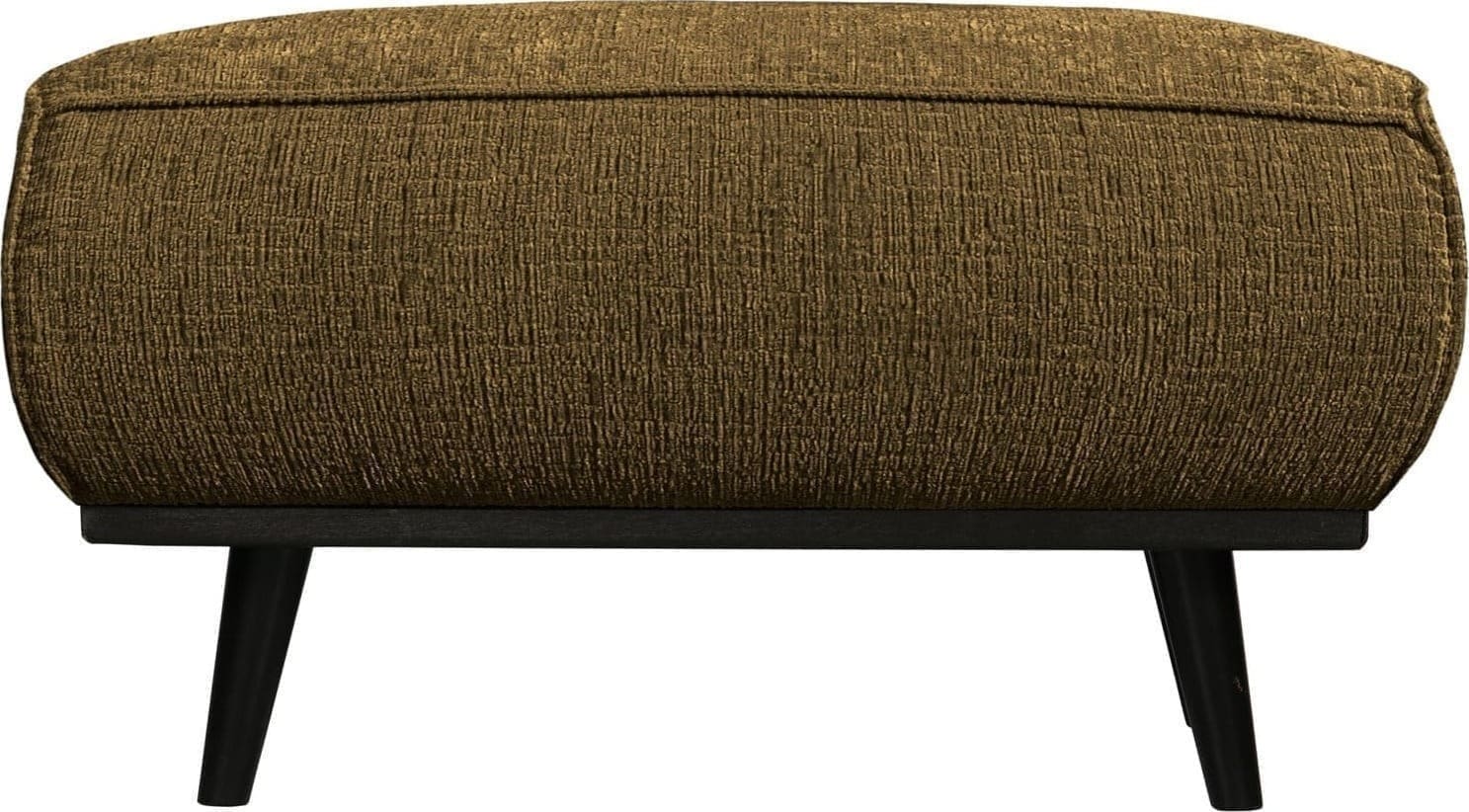 BePureHome Statement hocker structure velvet brass Messing Hocker
