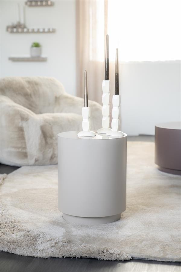 Bijzettafel Mesita - Taupe By-Boo Bijzettafel 240152