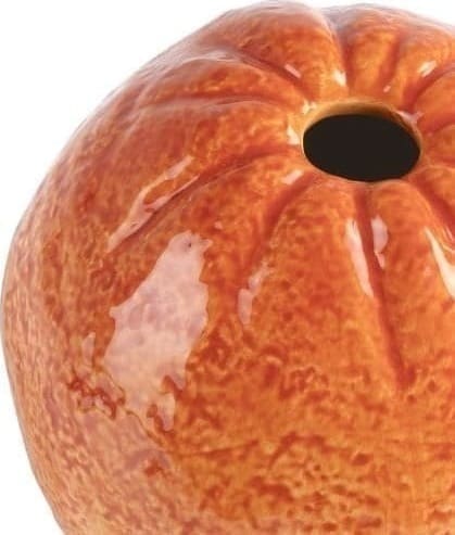 COCO maison Orange vaas H12cm Oranje Vaas