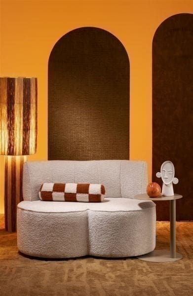 COCO maison Orange vaas H12cm Oranje Vaas