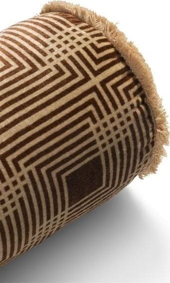 COCO maison Robbie bolster kussen 45x18cm Bruin Sierkussen