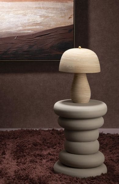 COCO maison Victor tafellamp 1*E27 Beige Tafellamp