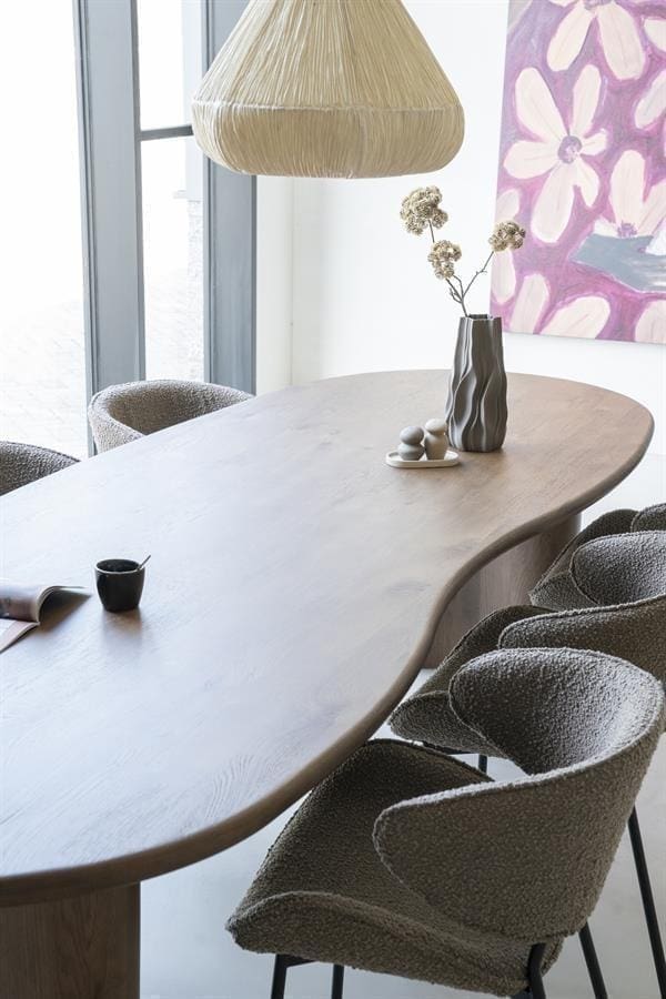 Eettafel Josh 300x110 cm - Bruin Eleonora Eettafel 96205