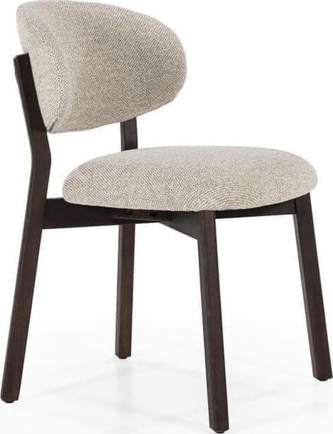 Stoel Mikky Bruin - Taupe Moon Eleonora Eetkamerstoel 96255