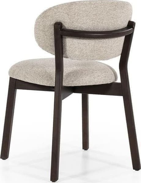 Stoel Mikky Bruin - Taupe Moon Eleonora Eetkamerstoel 96255