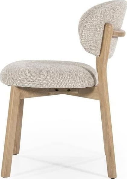 Stoel Mikky Naturel - Taupe Moon Eleonora Eetkamerstoel 96175