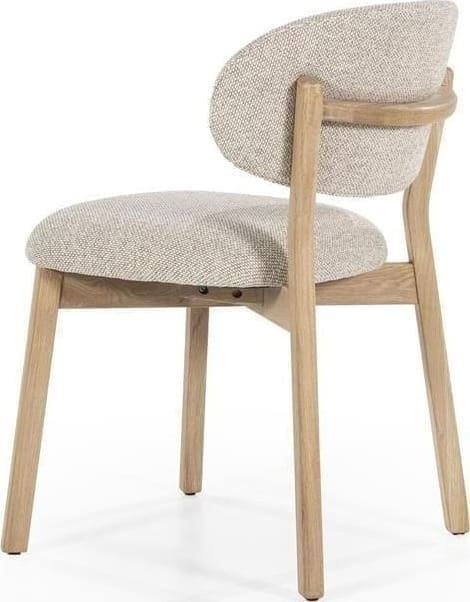 Stoel Mikky Naturel - Taupe Moon Eleonora Eetkamerstoel 96175