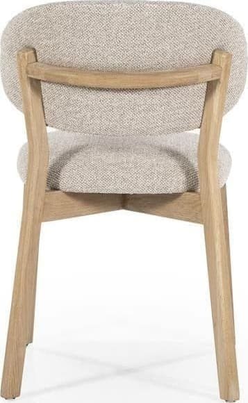 Stoel Mikky Naturel - Taupe Moon Eleonora Eetkamerstoel 96175