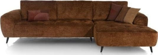 Henders & Hazel Belluno 3-zitsbank - flex rug - arm links Bank