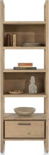 Henders & Hazel Nystead boekenkast 65 cm. - 1-lade + 5-niches Kast