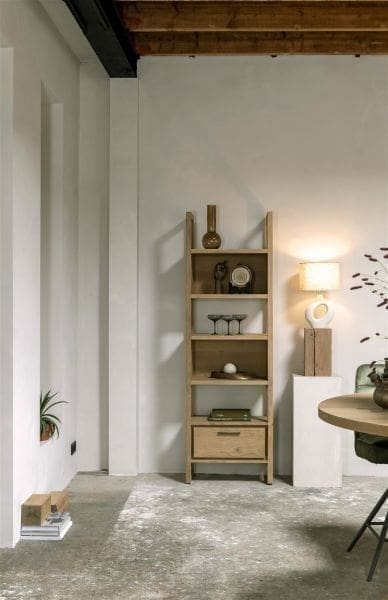 Henders & Hazel Nystead lowboard 210 cm. - 2-deuren + 1-lade + 1-niche (+ LED) Tv-meubel|Tv-dressoir