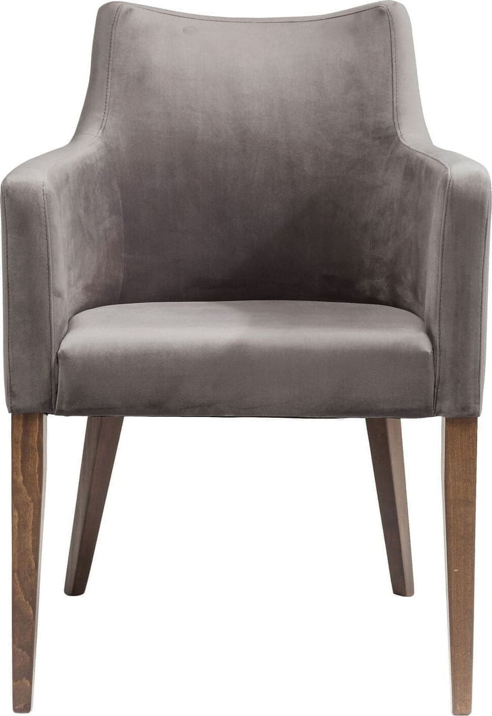 Armstoel Mode Velvet Grey Kare Design Armstoel 82470