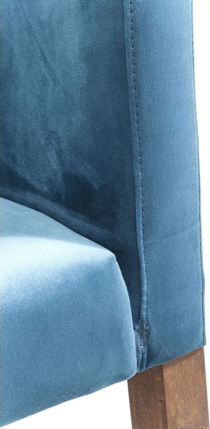 Armstoel Mode Velvet Petrol Kare Design Armstoel 82469