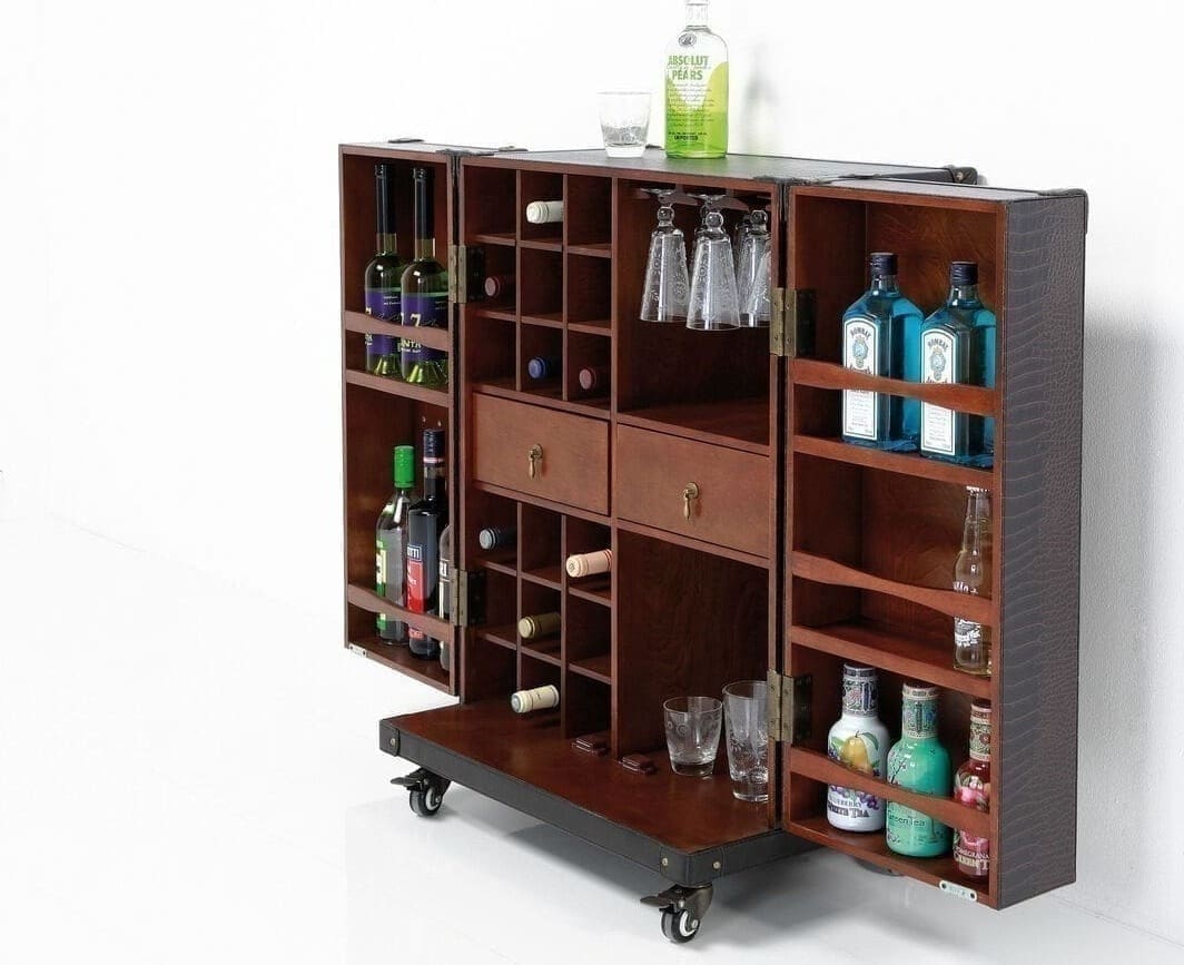 Barkast Globetrotter Medium Kare Design Kast|Bergkast 77066