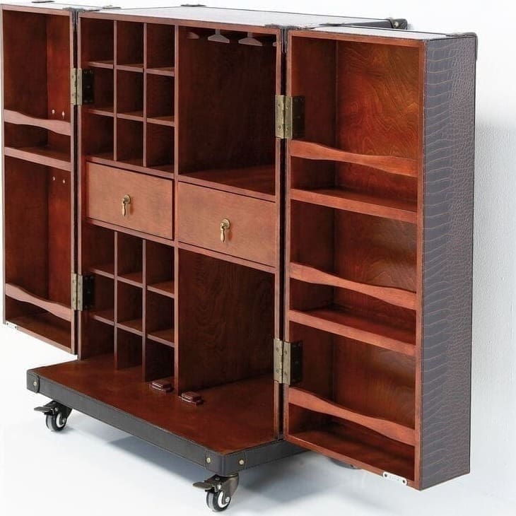 Barkast Globetrotter Medium Kare Design Kast|Bergkast 77066