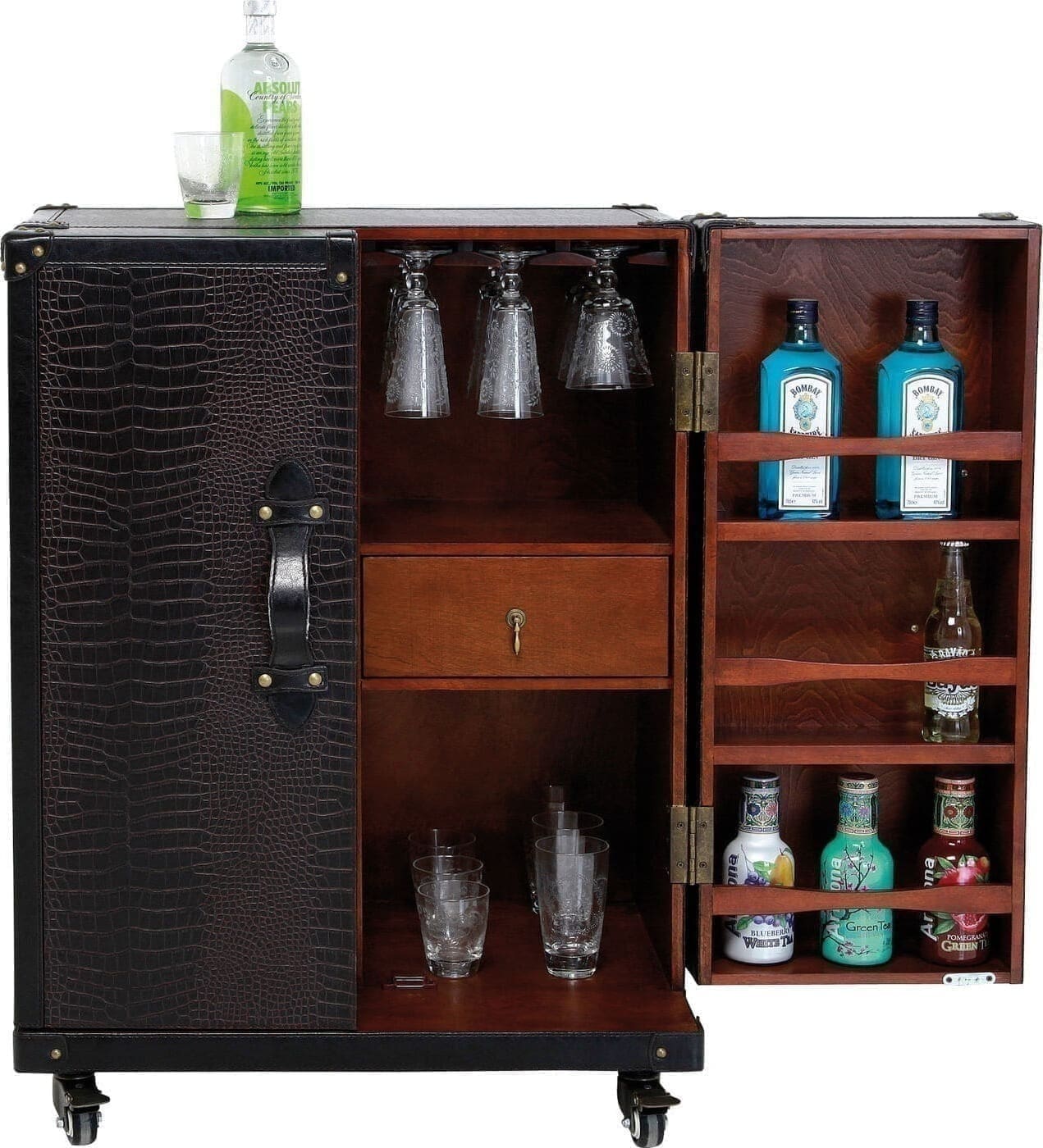 Barkast Globetrotter Medium Kare Design Kast|Bergkast 77066