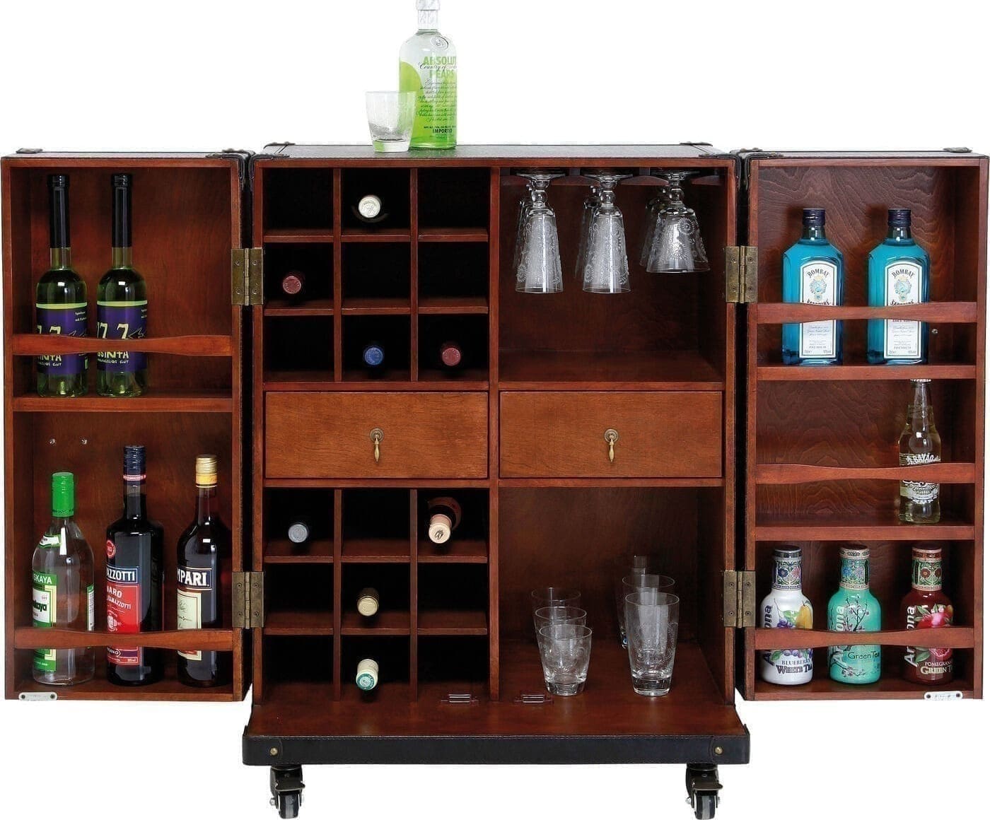 Barkast Globetrotter Medium Kare Design Kast|Bergkast 77066