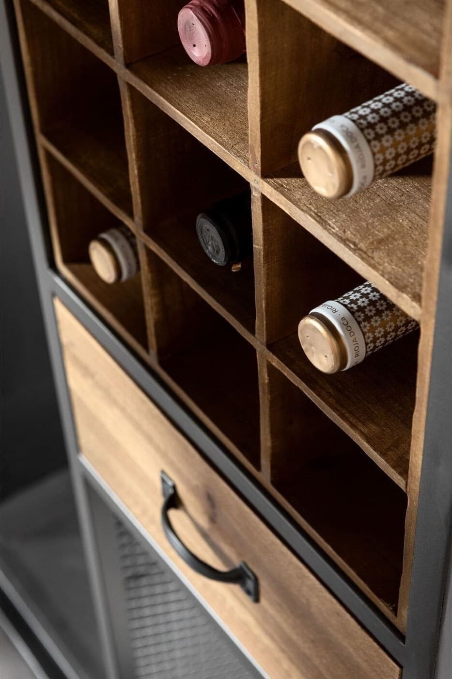 Barkast Vinoteca 80x201cm Kare Design Kast|Bergkast 85096