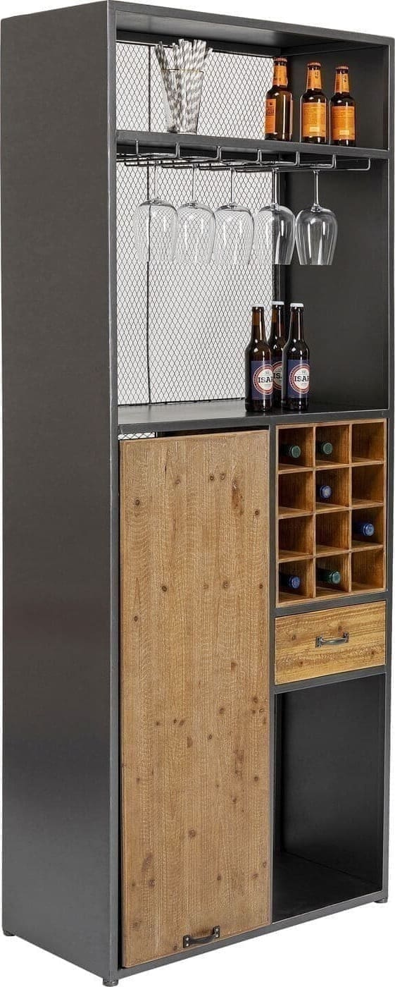 Barkast Vinoteca 80x201cm Kare Design Kast|Bergkast 85096