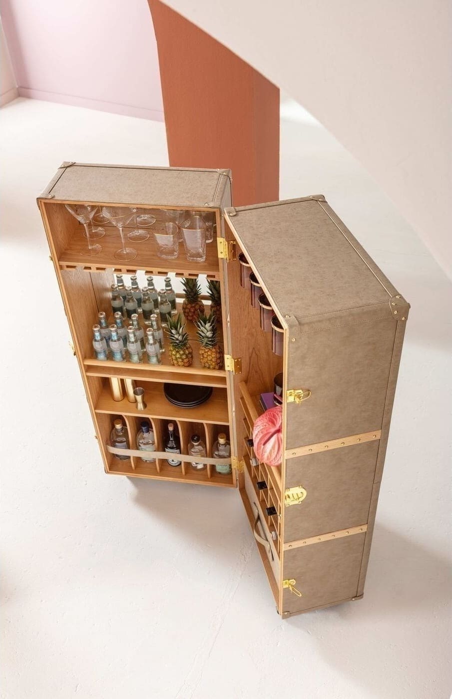 Barkast West Coast Mobile 60x154cm Kare Design Kast|Bergkast 82885