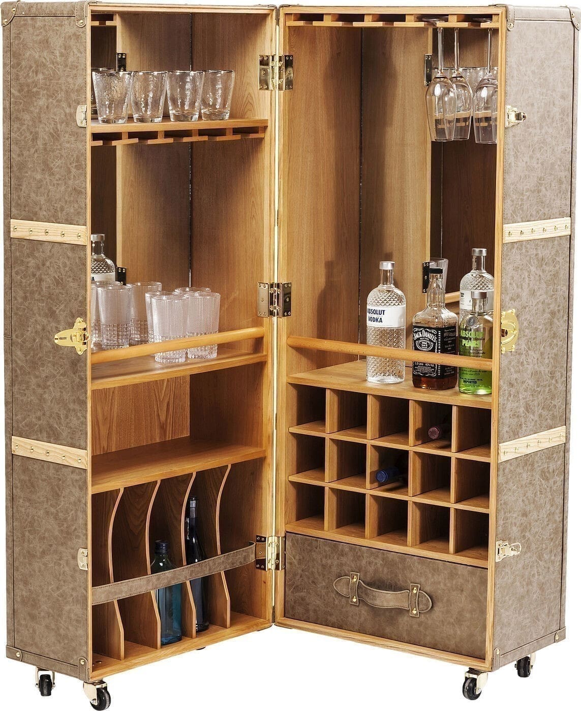 Barkast West Coast Mobile 60x154cm Kare Design Kast|Bergkast 82885