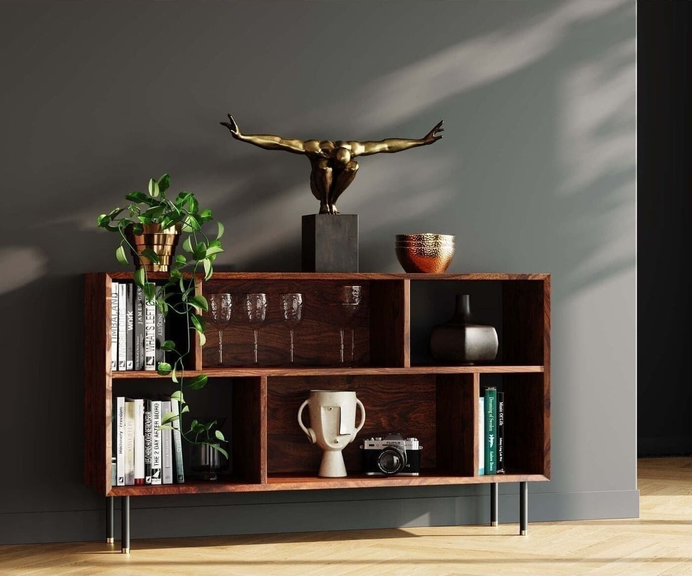 Beeld Athlet Bronze 75cm Kare Design Beeld 30046