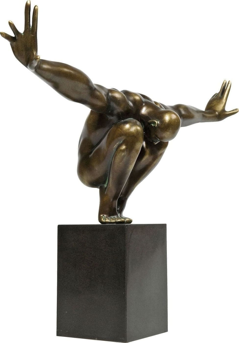 Beeld Athlet Bronze 75cm Kare Design Beeld 30046