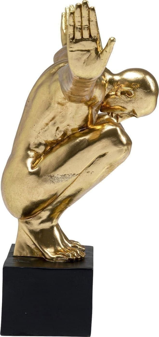 Beeld Athlete XL Gold Kare Design Beeld 51524