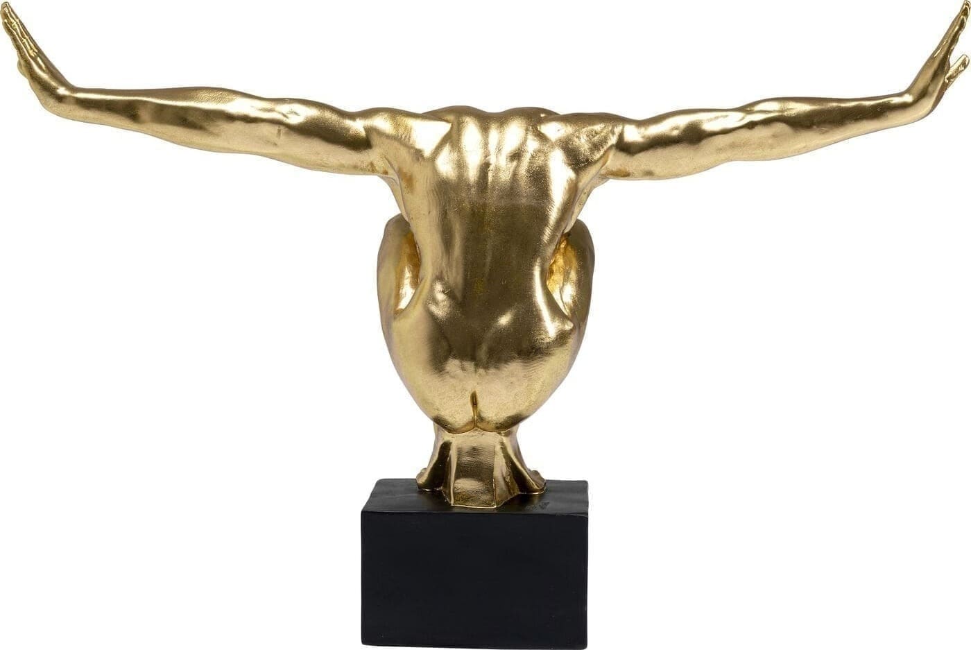 Beeld Athlete XL Gold Kare Design Beeld 51524