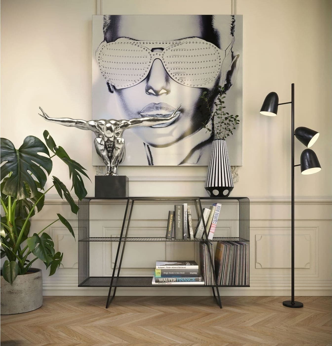 Beeld Athlete XL Silver Kare Design Beeld 51523