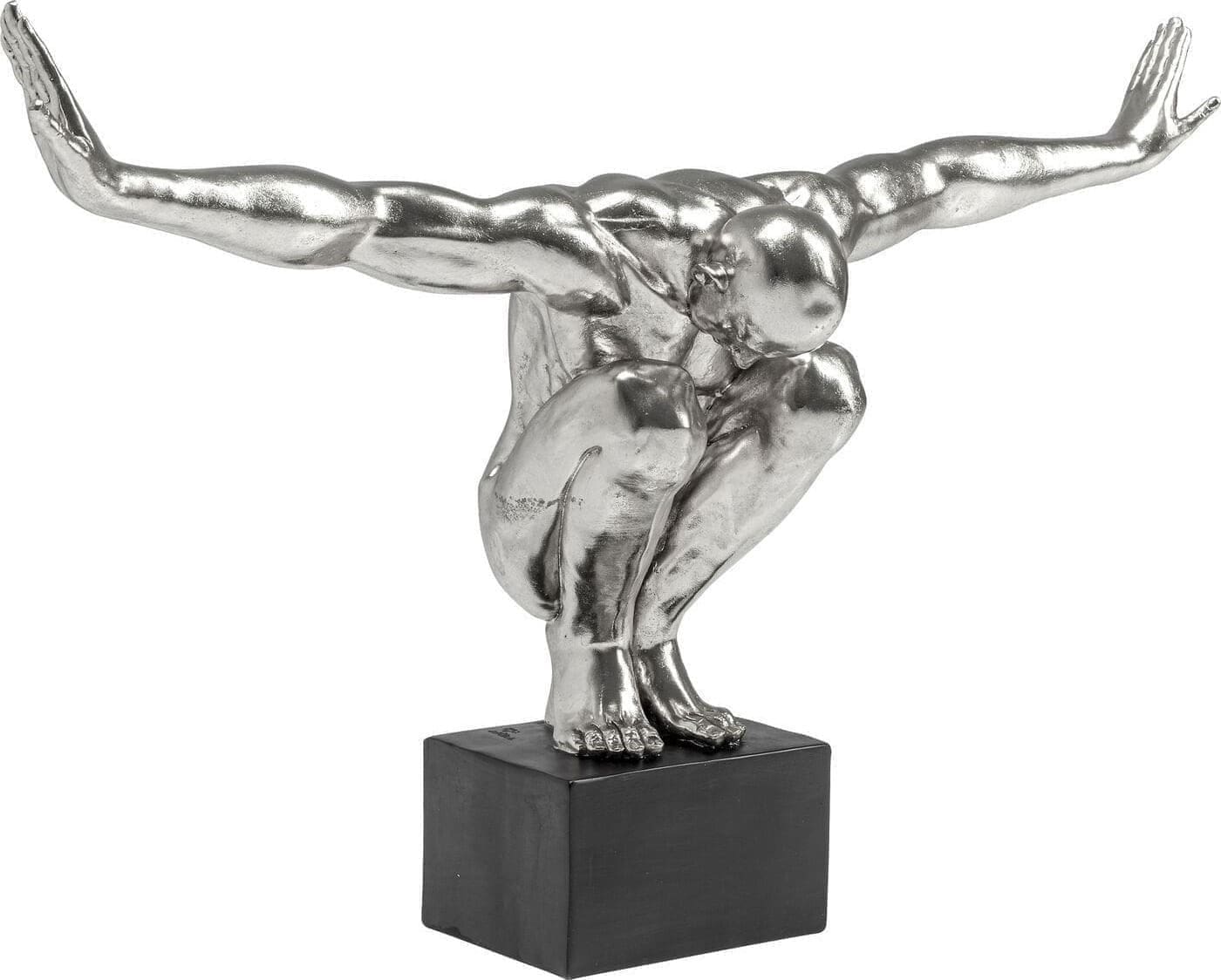 Beeld Athlete XL Silver Kare Design Beeld 51523