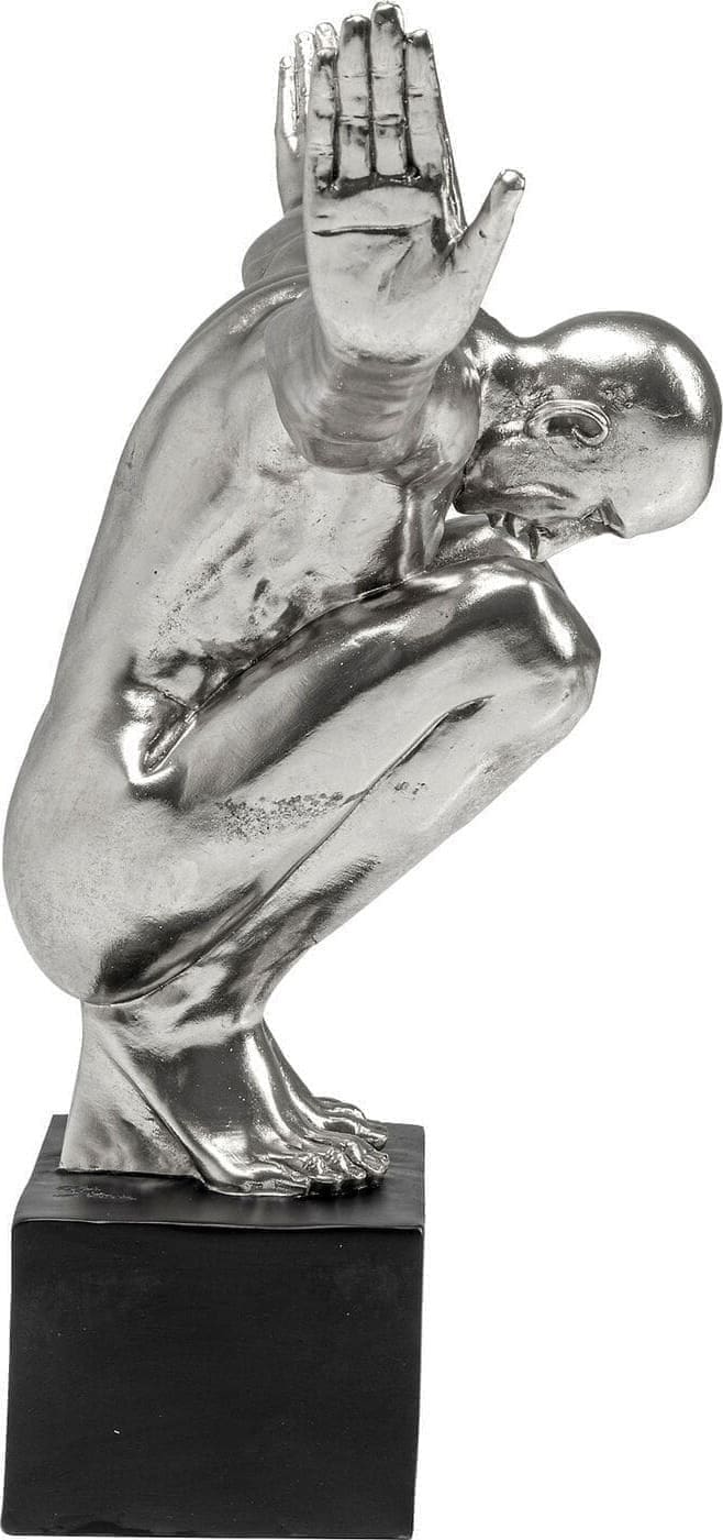 Beeld Athlete XL Silver Kare Design Beeld 51523