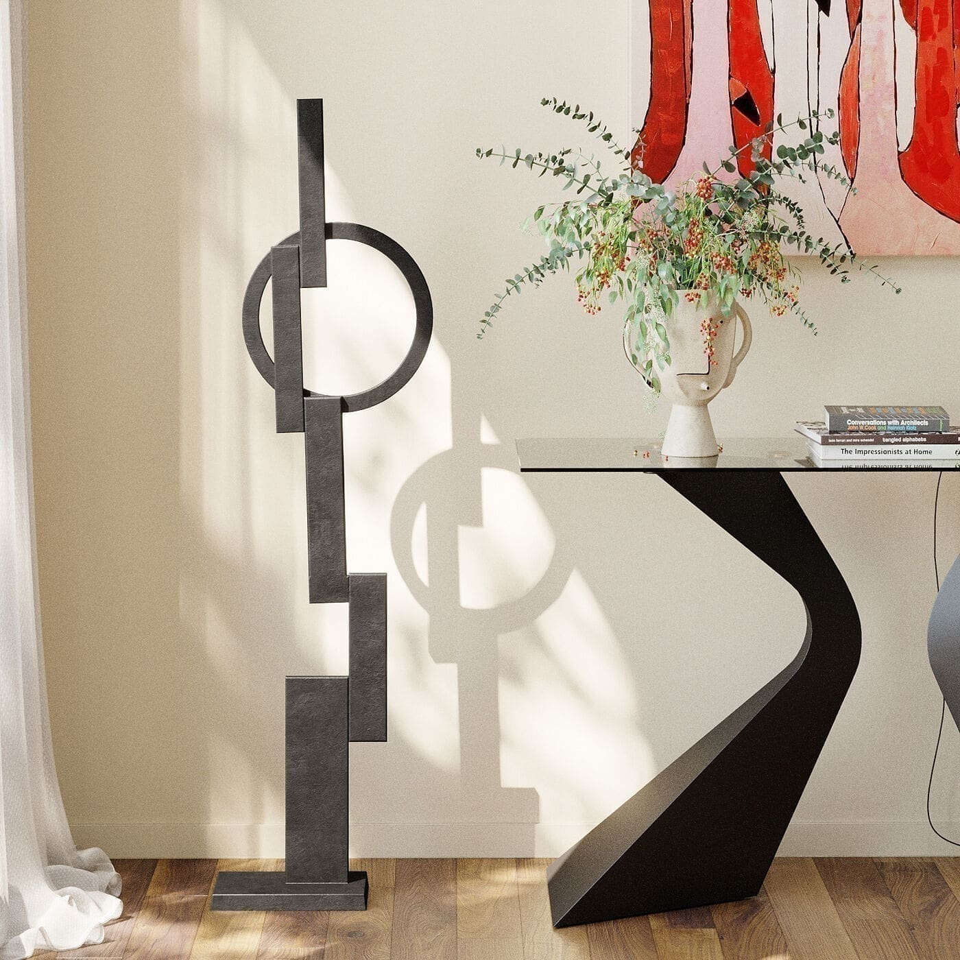 Beeld Balance 148cm Kare Design Beeld 54036