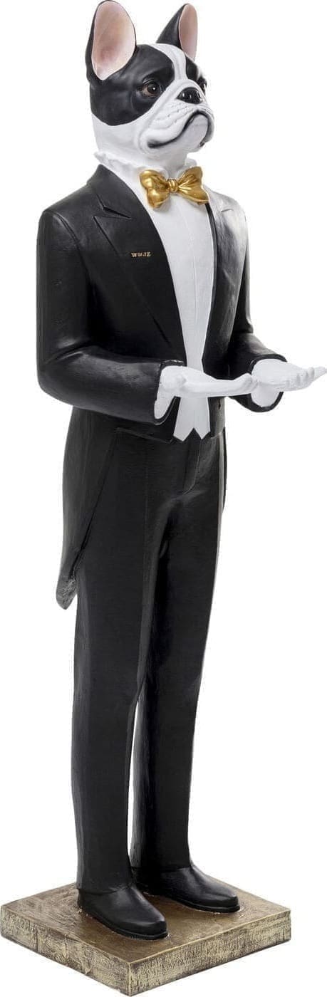 Beeld Butler Dog Alfred 165cm Kare Design Beeld 53764
