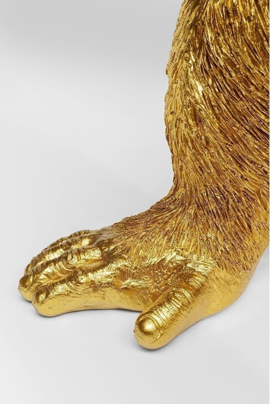 Beeld Butler Playing Chimp Gold 52cm Kare Design Beeld 53411