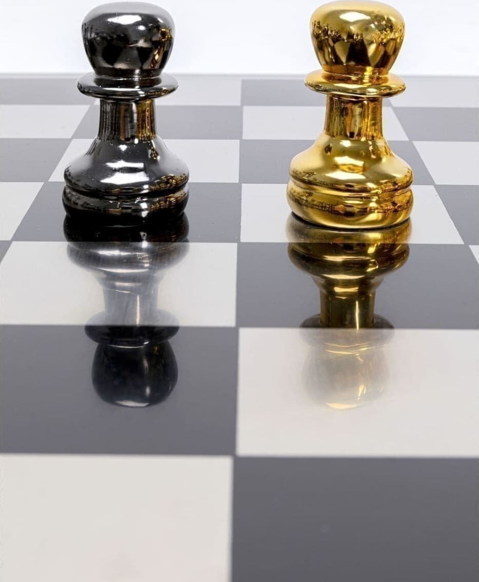 Beeld Chess 60x60cm Kare Design Beeld 51529