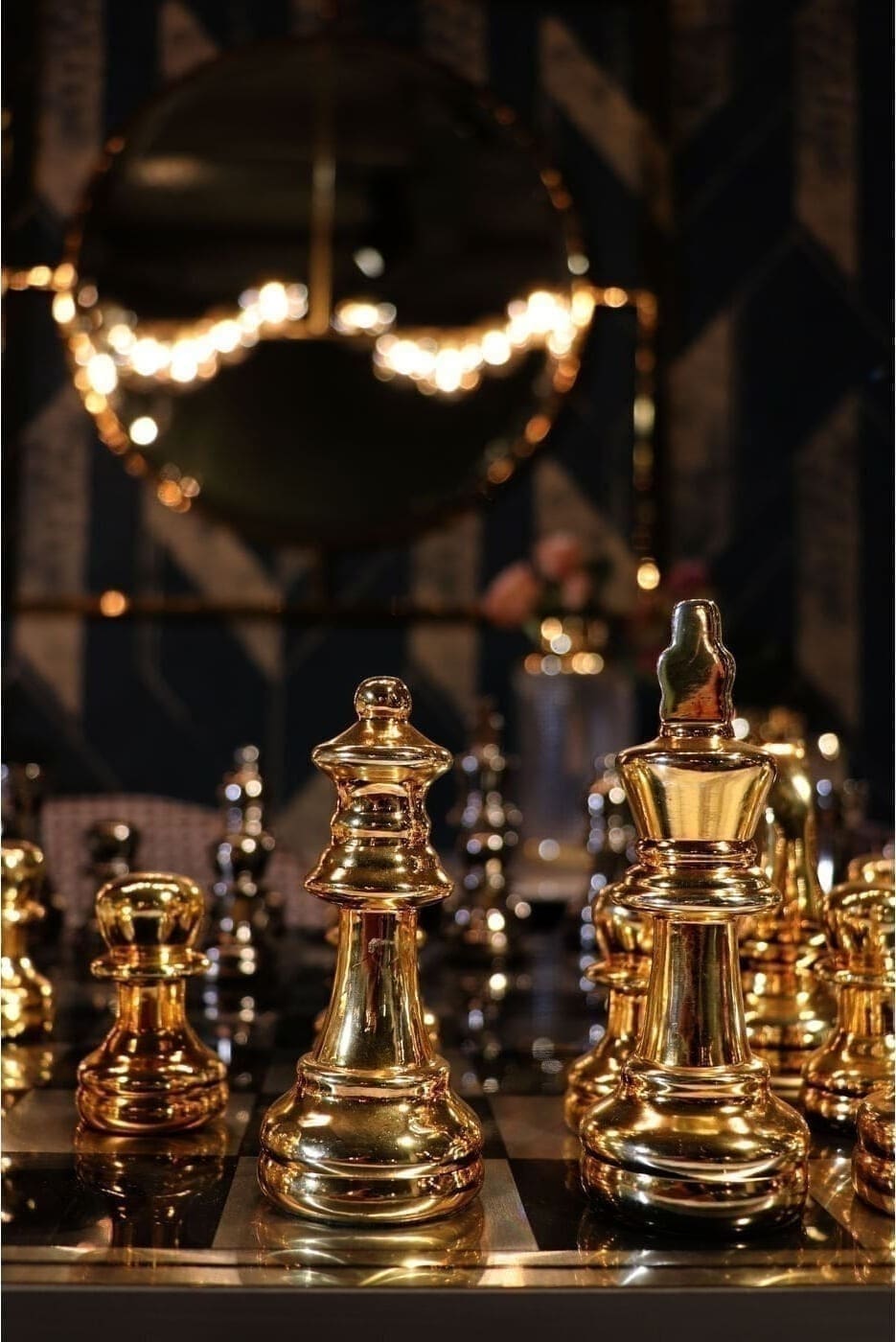 Beeld Chess 60x60cm Kare Design Beeld 51529