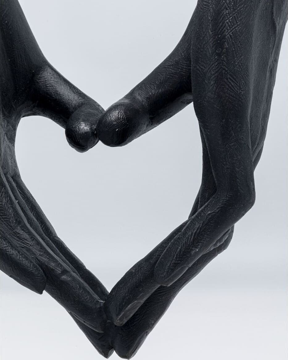 Beeld Elements Heart Hand 62cm Kare Design Beeld 53431