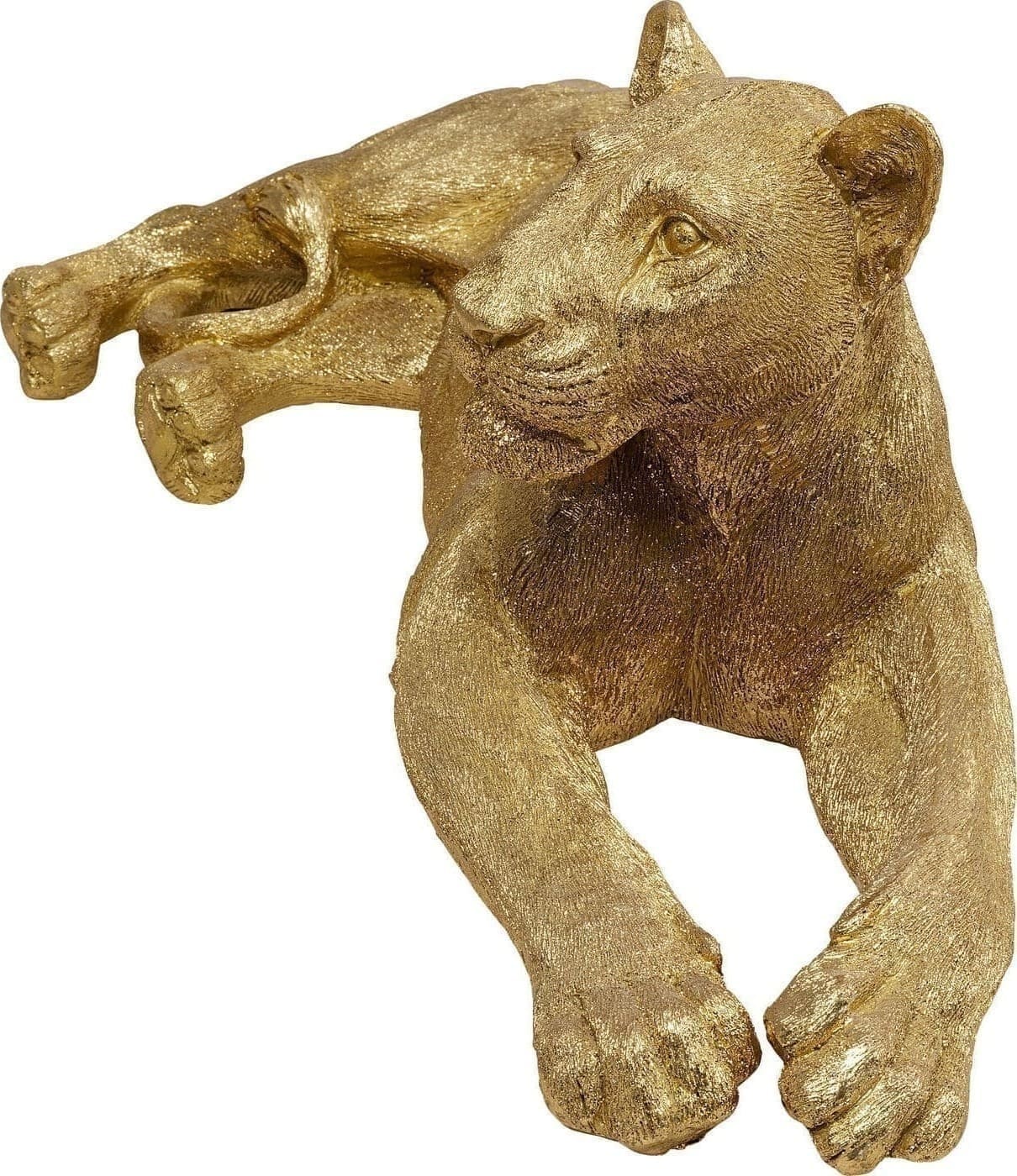 Beeld Lion Gold 113cm Kare Design Beeld 51727