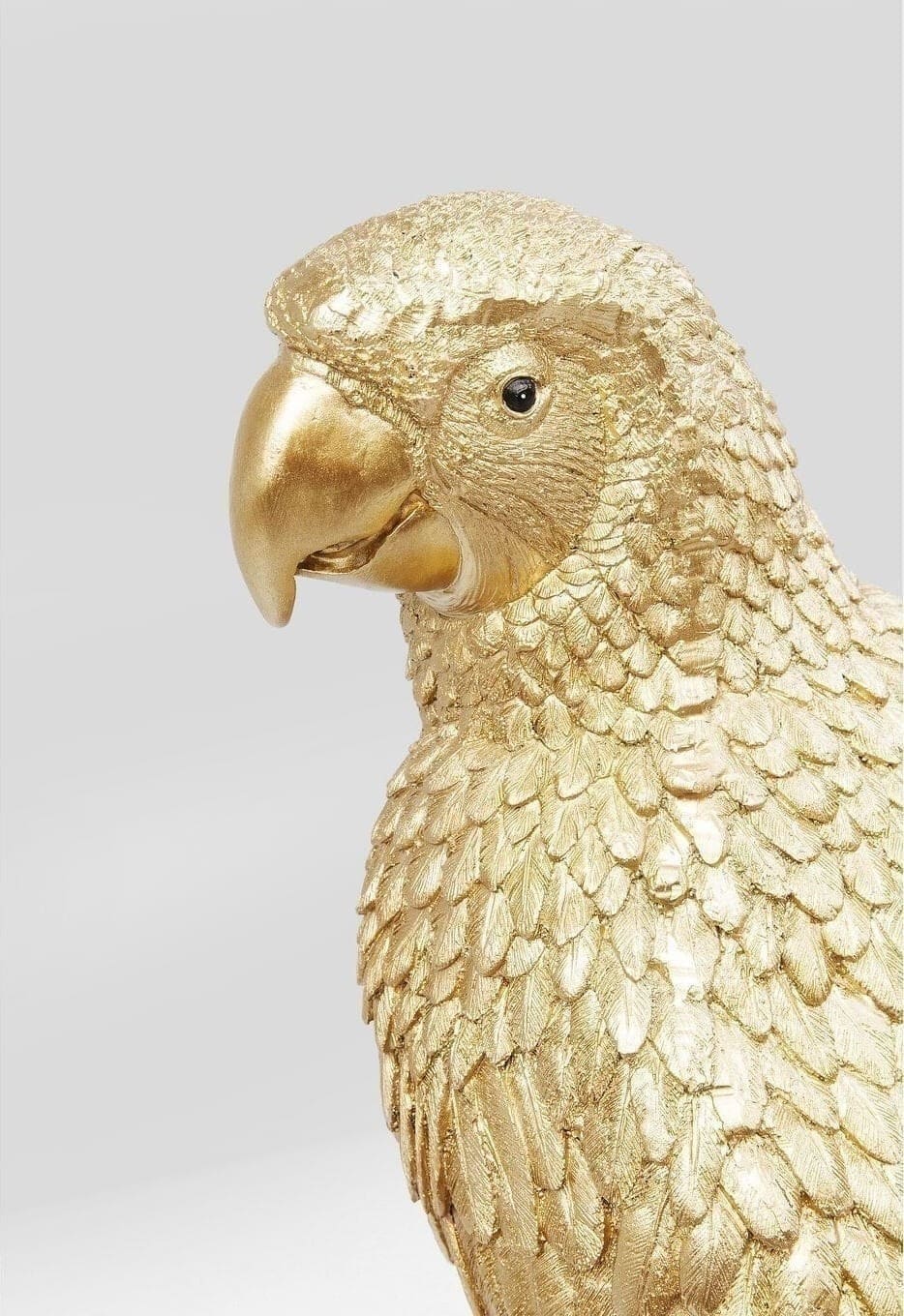 Beeld Parrot Gold 116cm Kare Design Beeld 61630