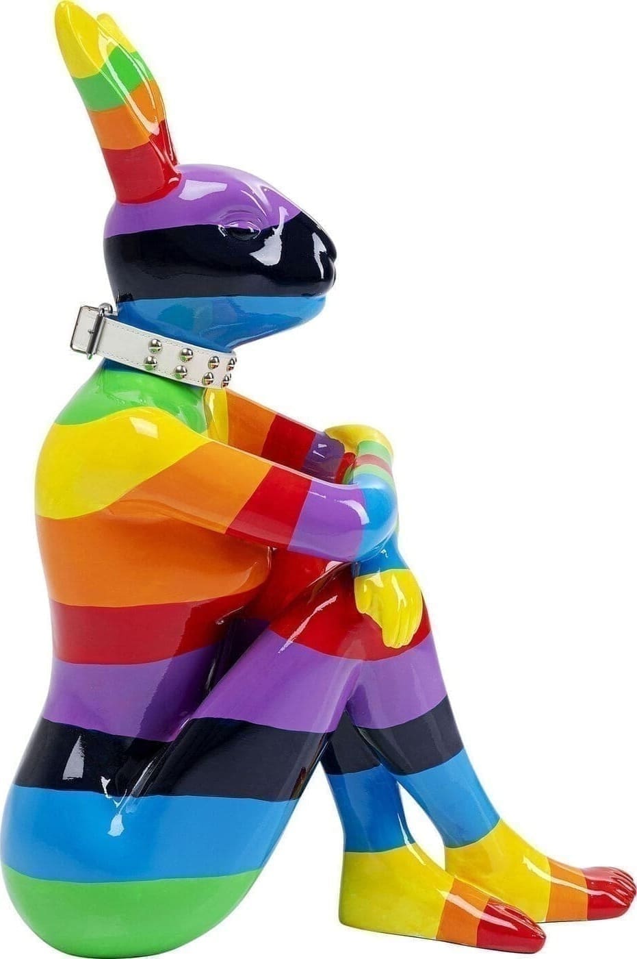 Beeld Rabbit Gillie Rainbow 80 Kare Design Beeld 52547