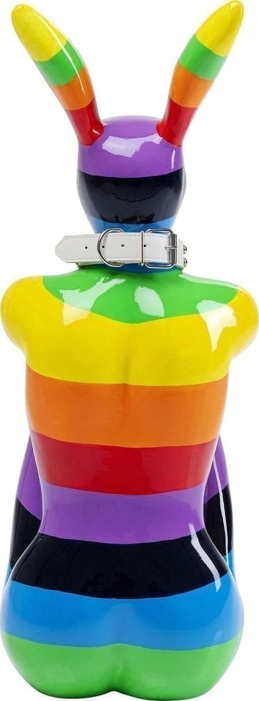 Beeld Rabbit Gillie Rainbow 80 Kare Design Beeld 52547